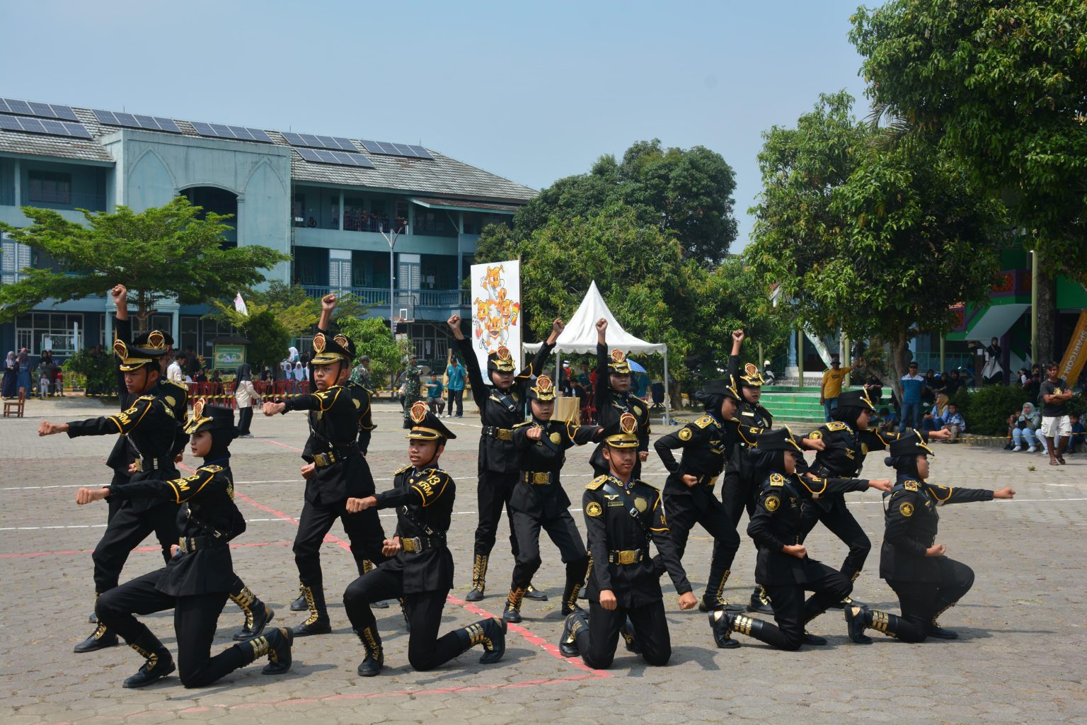 Lomba paskibra bentang bima - Spartcom